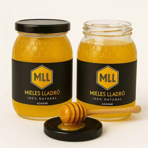 Pack 2 botes de Miel de Azahar 1kg