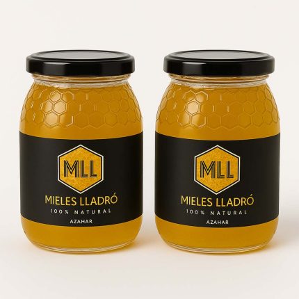 Pack 2 botes de Miel de Azahar 1kg