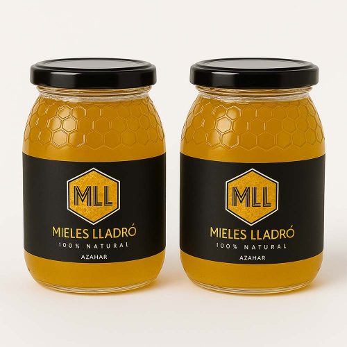 Pack 2 botes de Miel de Azahar 1kg