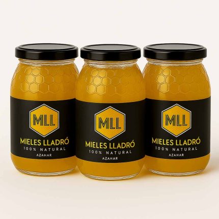 Pack 3 botes de Miel de Azahar 1kg